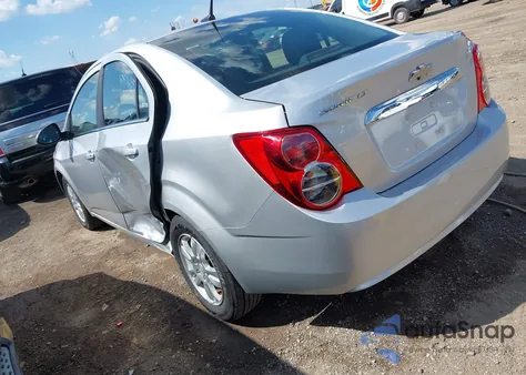 2013 Chevrolet Sonic Lt Auto из США, поврежденный, VIN 1G1JC5SHXD4187797